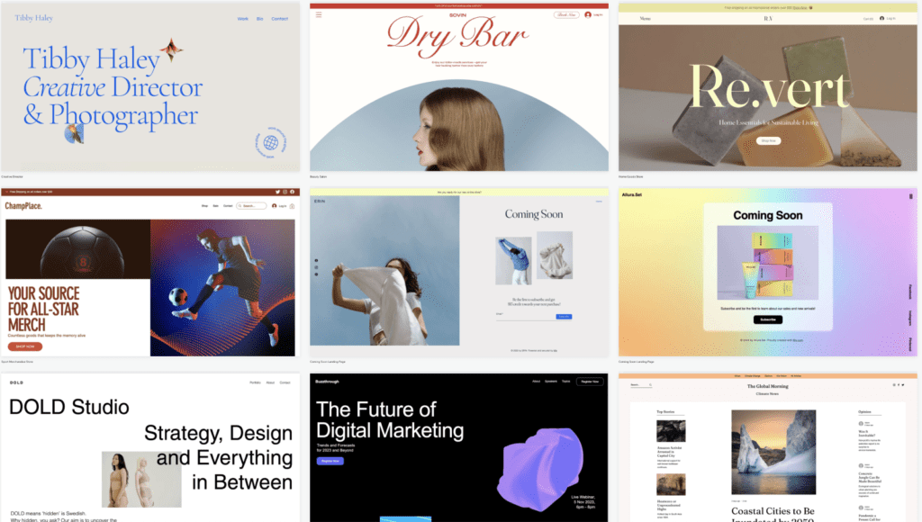 Wix theme library